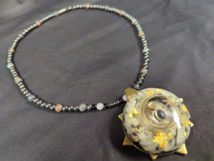 The " Hannibal " EyE   Orgone pendant