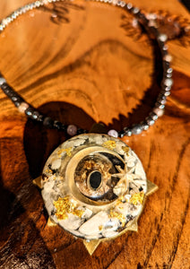 The " Hannibal " EyE   Orgone pendant