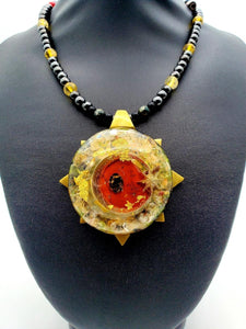 The "Nubian" EyE  Orgone pendant