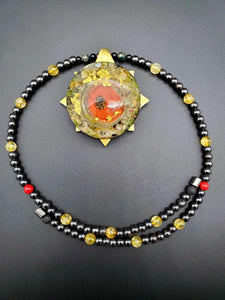 The "Nubian" EyE  Orgone pendant